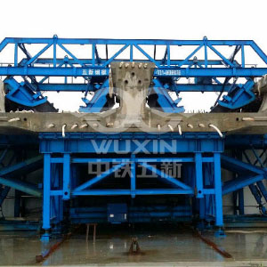 Dầm phân đoạn chữ U biến tiết diện liên tục tuyến số 17 giao thông đường sắt Thượng Hải - Công ty Đường sắt số 23 Trung Quốc