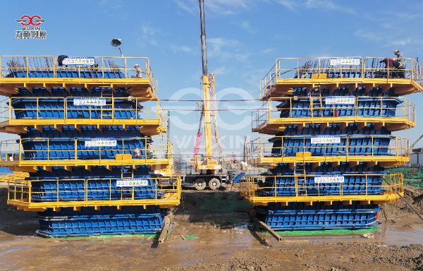 Công ty số 7 Cục Thượng Hải Đường sắt Trung Quốc, đổ trụ tại chỗ đường sắt cao tốc Kinh Hùng