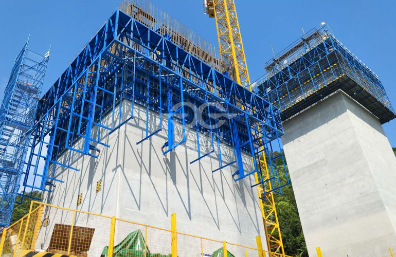 Nền tảng thông minh thi công cột trụ cao